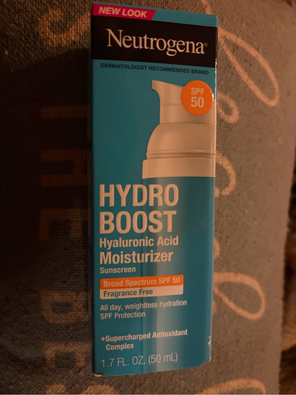 Neutrogena Hydro Boost Hyaluronic Acid Moisturizer - Blue